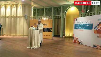 Diyanet İşleri Başkanı Erbaş, 15. Dergi Günleri'nin Açılışında Konuştu