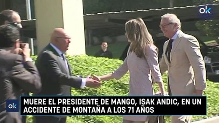 Muere el presidente de Mango, Isak Andic, en un accidente de montaña a los 71 años