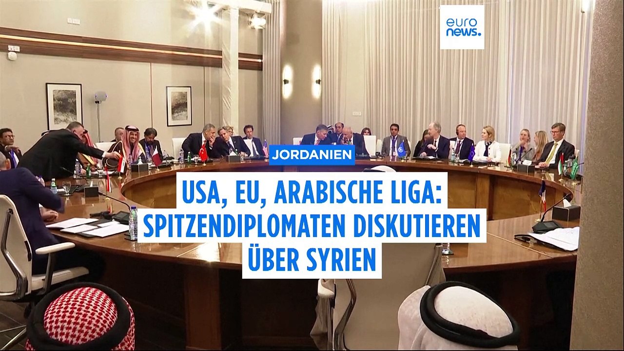 Spitzendiplomaten diskutieren über den Übergang in Syrien