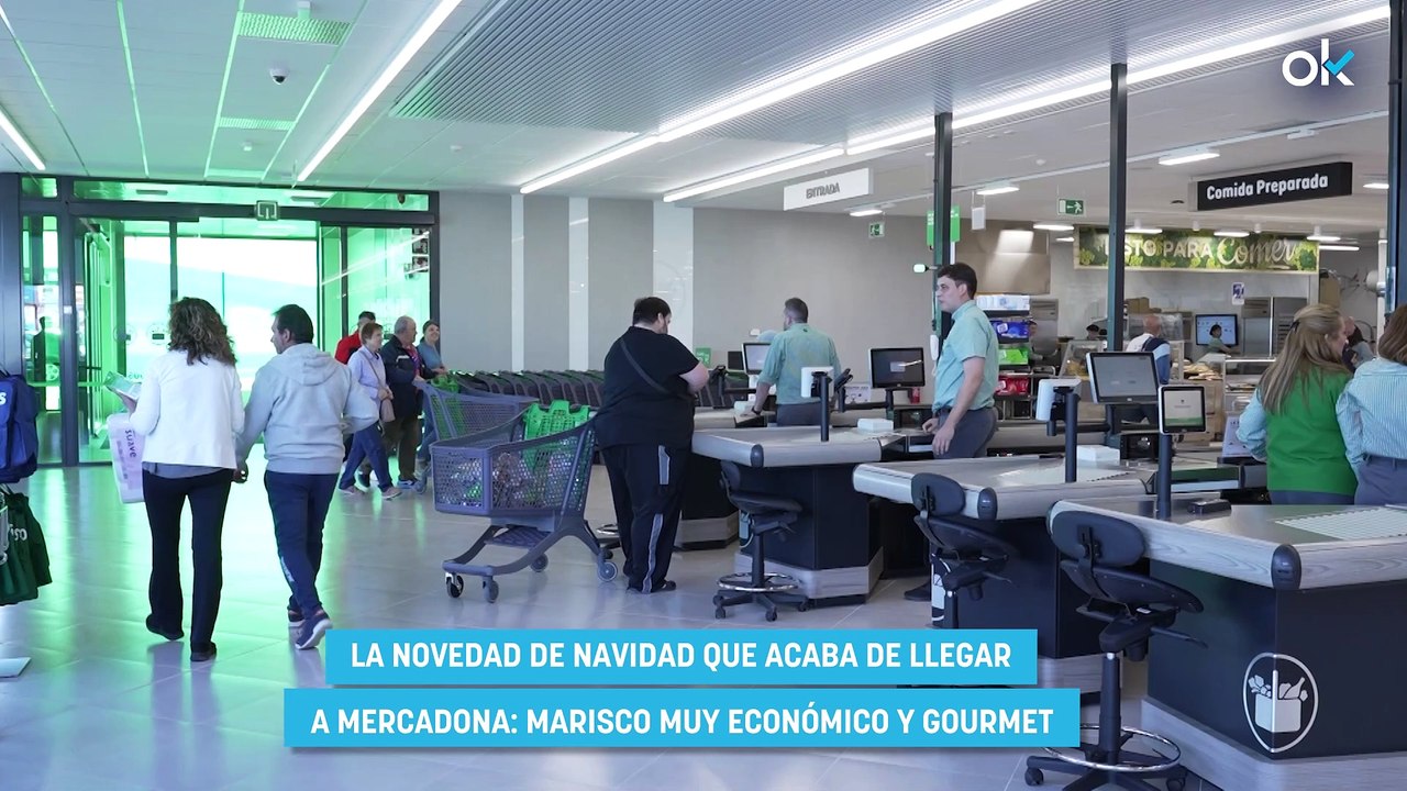 La novedad de Navidad que acaba de llegar a Mercadona: marisco muy económico y gourmet