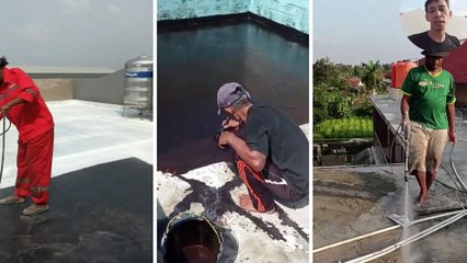 Menggunakan Sealant untuk Menangani Dak Beton Bocor