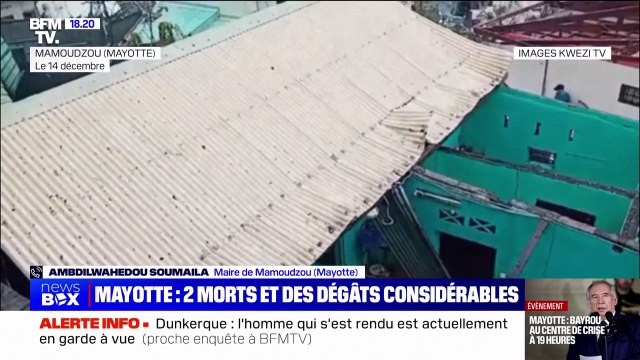Ambdilwahedou Soumaila (maire de Mamoudzou, à Mayotte): Le bilan va sûrement s'alourdir dans les heures (...) les urgences sont déjà saturées