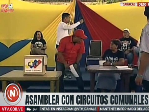 Autoridades nacionales desarrollan asambleas con los circuitos comunales para elección de jueces de paz