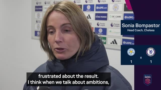 Bompastor left frustrated by first dropped points in WSL