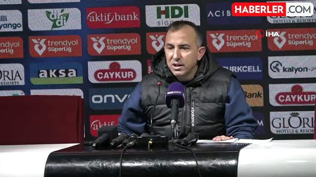 Recep Uçar: Günün sonunda değerli bir puan Rize'den alınan puan
