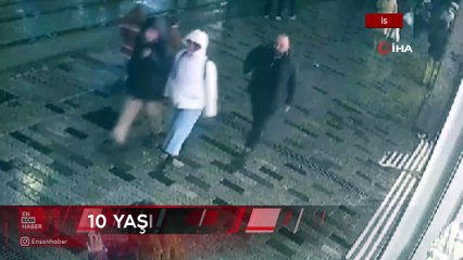 İstanbul'da turistin cebinden cep telefonunu çalan çocuk yakalandı