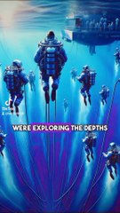 This creature was just found  in an ancient underwater city it is terrifying