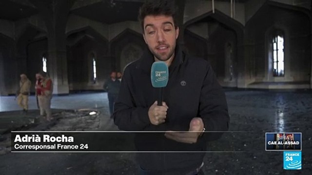 Informe desde Qardahah: facciones sirias queman mausoleo de Hafez Al-Assad, padre de Bashar Al-Assad