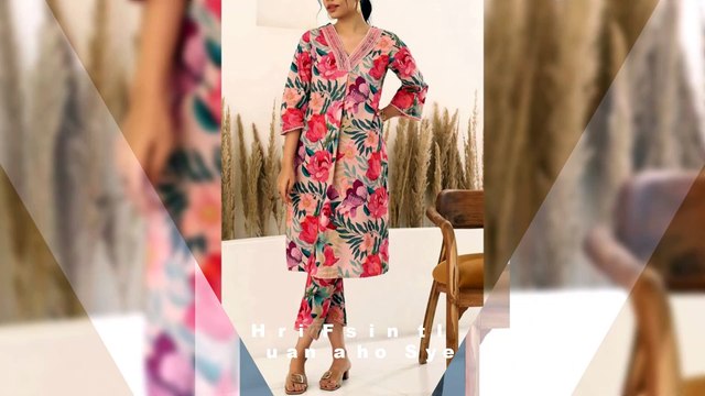 Same print dress designs for stylish girls /Modern same print dress designs /allover dress design