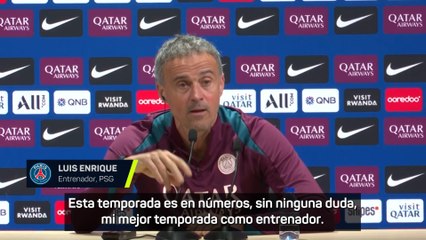 Es la declaración más surrealista de Luis Enrique así que imaginen de lo que estamos hablando