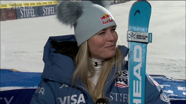 Lindsey Vonn - Beaver Creek Downhill Interview