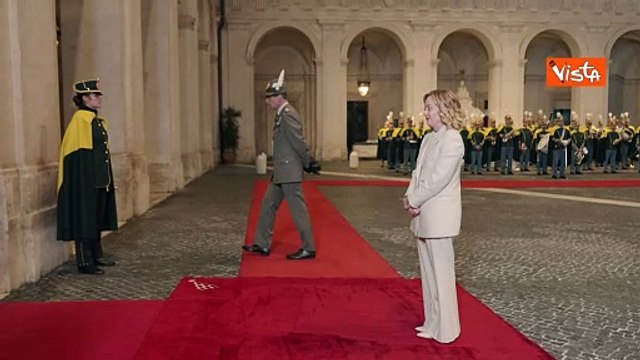 How are you? , I am fine and you? Le prime parole tra Meloni e premier Libano Mikati a Chigi