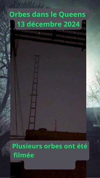 OVNI Orbes dans le queens le 13 décembre 2024 #alien #ufo #ovni #mystery #paranormal