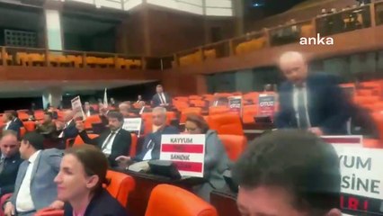 Ali Yerlikaya'ya mecliste kayyım protestosu!