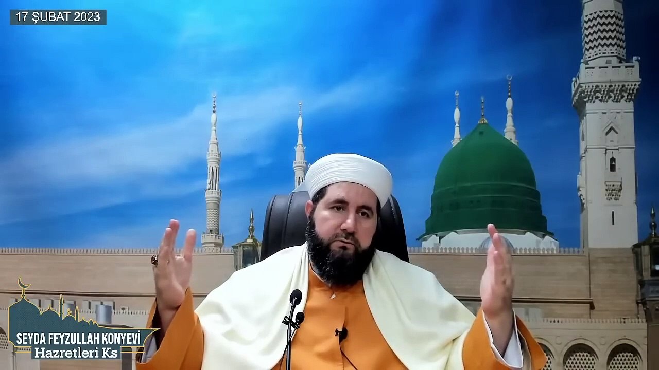 Seyda Feyzullah Konyevi Hazretleri Ks - 17 Şubat  2023 Miraç Kandıl sohbeti