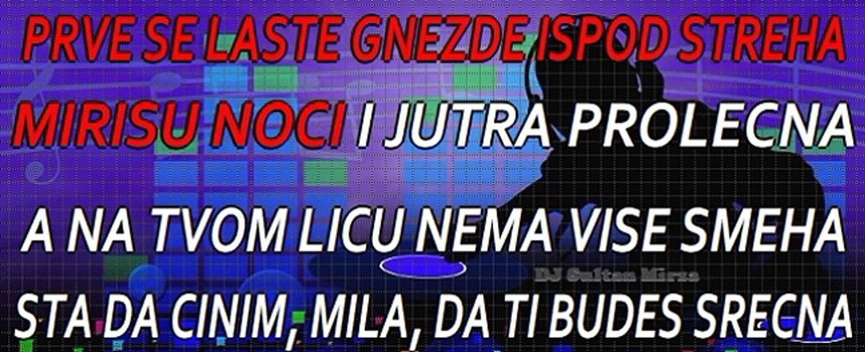 Kad bih mogo i umro bih za te – Dobrivoje Topalović (uživo karaoke)