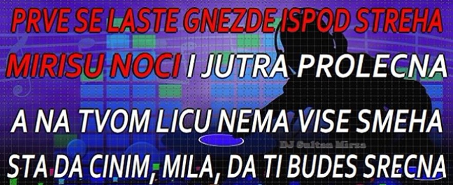 Kad bih mogo i umro bih za te – Dobrivoje Topalović (uživo karaoke)