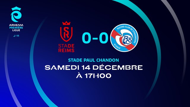 J11 I Stade de Reims – RC Strasbourg (0-0)
