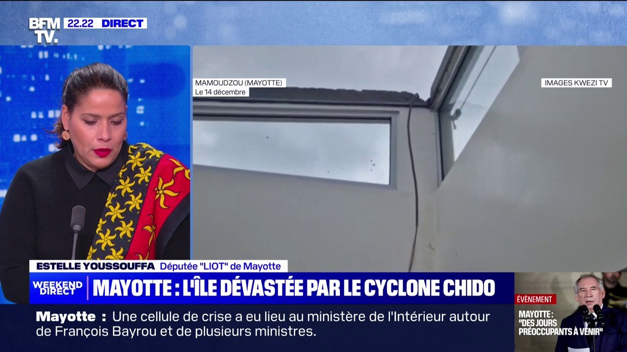 Estelle Youssouffa (députée "LIOT" de Mayotte): "Les bidonvilles qui abritaient des dizaines de milliers de personnes sont certainement des cimetières"