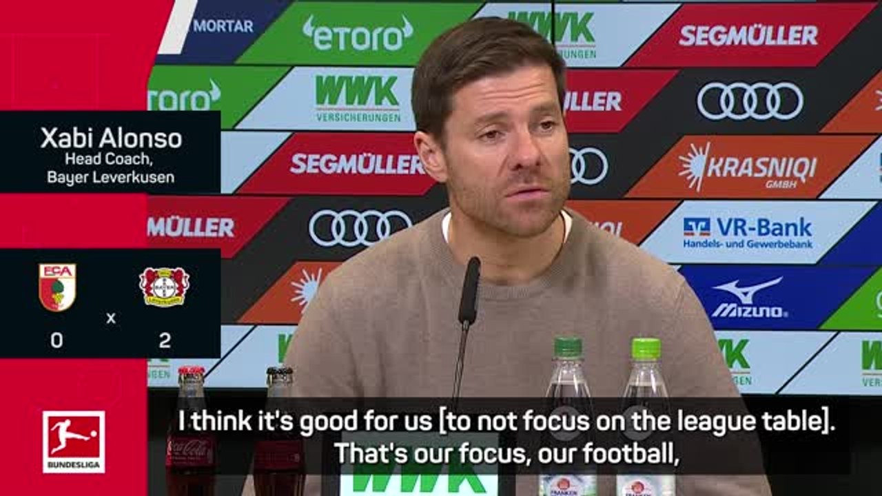 Alonso not focused on Bundesliga title despite Bayern slip