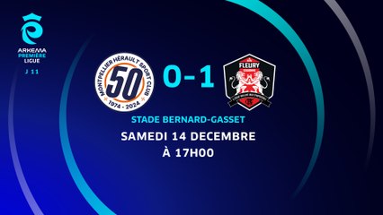 J11 I Montpellier HSC – FC Fleury 91 (0-1)