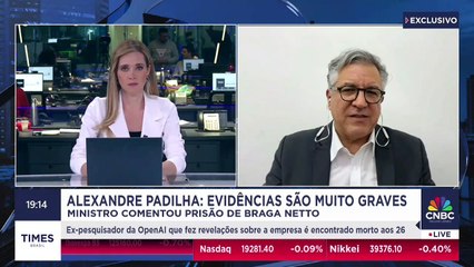 EXCLUSIVO: Alexandre Padilha diz que "evidências são muito graves" após prisão de Braga Netto