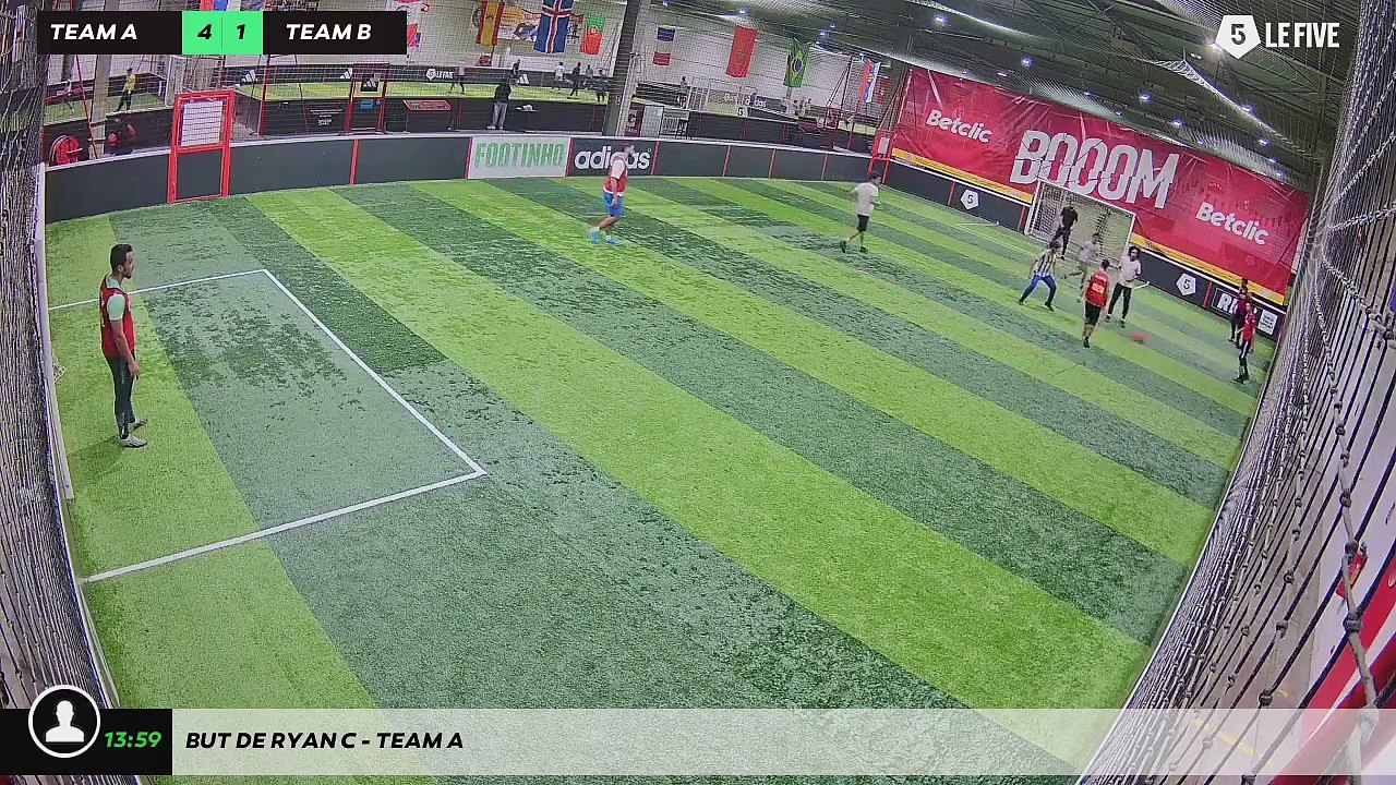 But de Ryan C - Team A