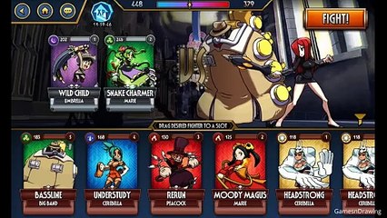 First Impression Play-through Skullgirls Who's the Boss? Android Version Game-play No Commentary