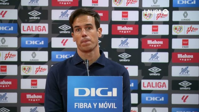 Rueda de prensa completa Iñigo Pérez | Rayo Vallecano 3 - Real Madrid 3