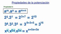 Propiedades de la Potenciación _ Ejercicios(360P)