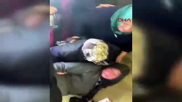 Birbirlerini ezdiler! Bu izdihamın sebebi bakın neymiş