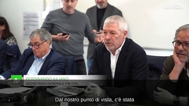 Stellantis, Fim-Cisl: C'e' un'impostazione diversa rispetto alla precedente gestione