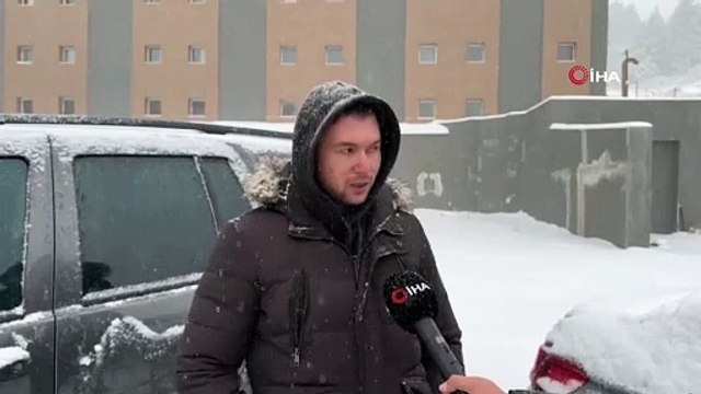 Kar kalınlığı 50 santimetreye ulaştı