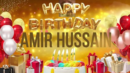 AMiR HUSSAiN - Happy Birthday Amir Hussain