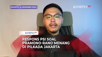 Respons William Aditya Ketua Fraksi PSI DPRD Jakarta Soal Pramono-Rano Menang di Pilkada