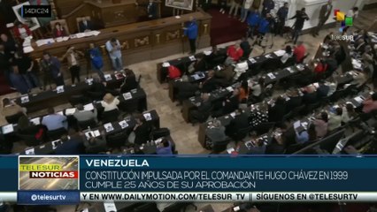 Constitución impulsada por el comandante Hugo Chávez en 1999 cumple 25 años de su aprobación