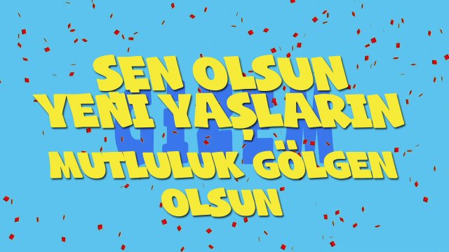 İyi ki doğdun GİZEM - İsme Özel Ankara Havası Doğum Günü Şarkısı (FULL VERSİYON) (REKLAMSIZ)