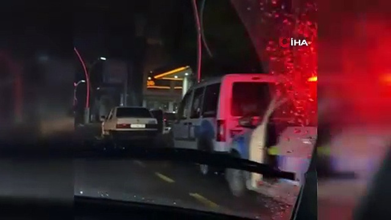 Alkolik maganda polisten kaçamadı