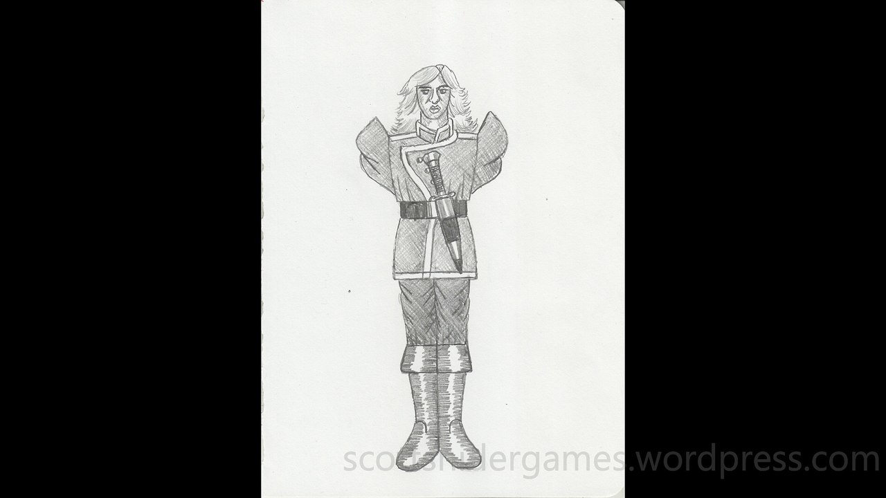 Soldier Pencil Sketch Video #542 (12-15-2024)