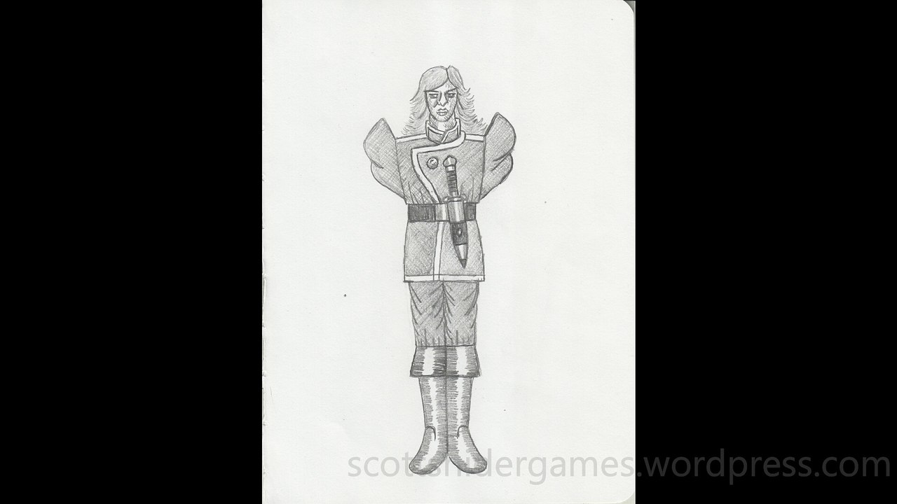 Soldier Pencil Sketch Video #545 (12-15-2024)