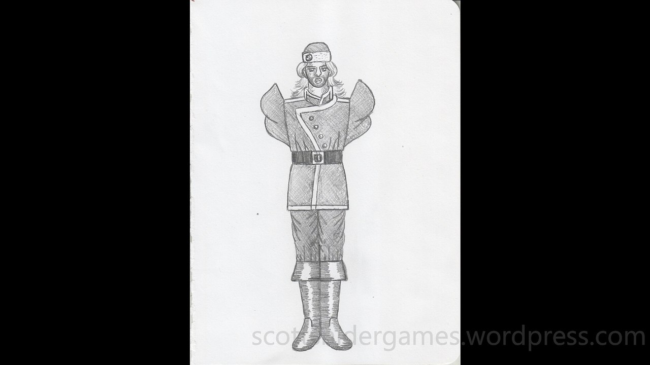 Soldier Pencil Sketch Video #546 (12-15-2024)