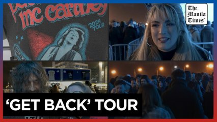 McCartney fans queue in Manchester for Beatles legend's first UK tour stop