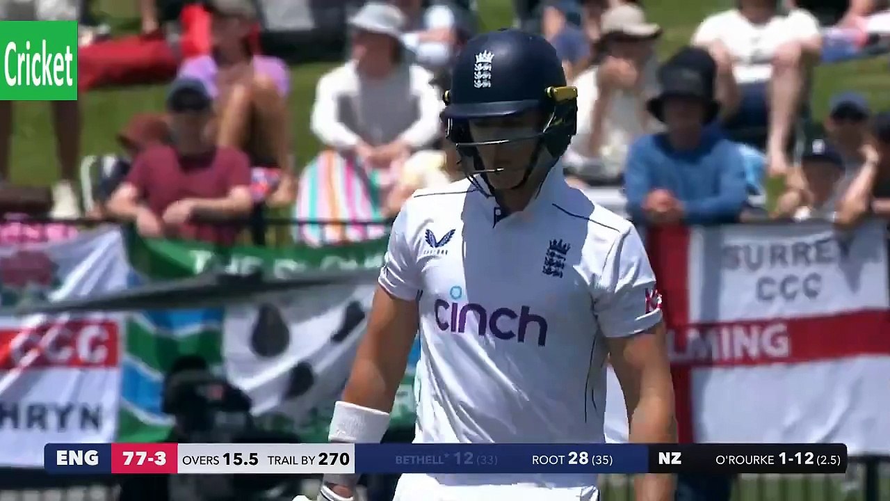 New Zealand vs England 3rd Test Day 2 Highlights 2024 video Dailymotion