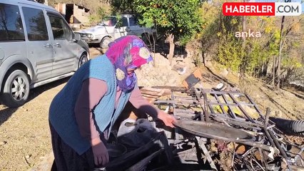 Osmaniye'de Yangında Yaşlı Kadının Evi Küle Döndü