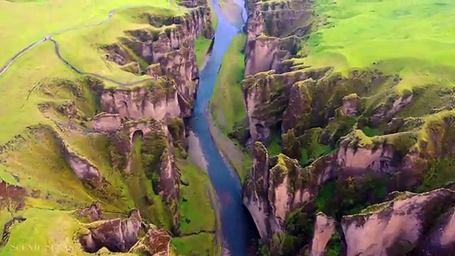 Iceland In 4K - Land Of Light And Darkness _ Aerial Drone _ Scenic Relaxation Film