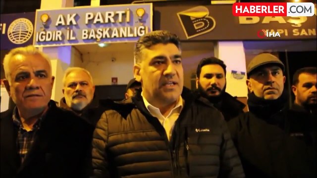 Iğdır'da AK Parti İl Binasına Molotoflu Saldırı