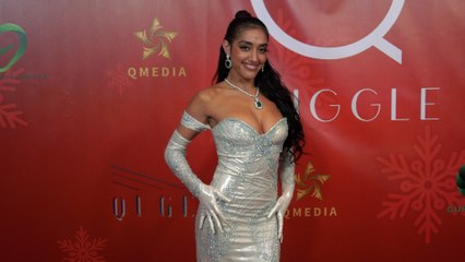 Inas X attends Quiggle’s Christmas Gala red carpet event