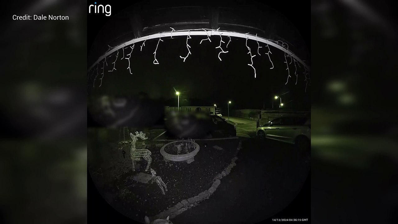 Cliffsend Christmas display trashed by laughing youths