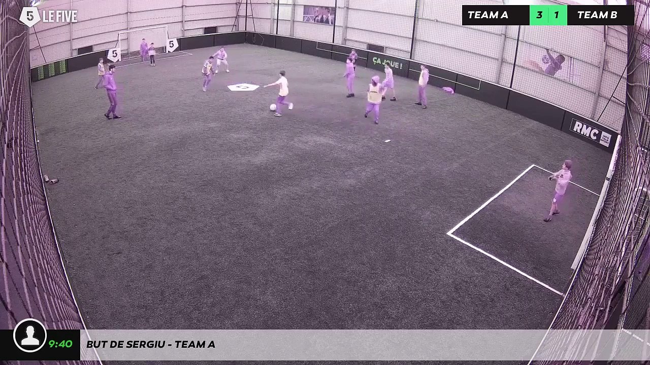 But de Sergiu - Team A