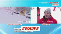 Steven Amiez : «Une bonne manche» - Ski - Coupe du monde (H)